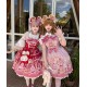 Starry Fantasy Ode To The Strawberry Blouse JSK OP and Sets(Reservation/3 Colours/Full Payment Without Shipping)